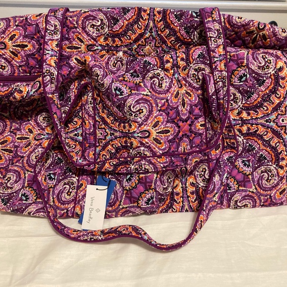 Vera Bradley Iconic Large Travel Duffel Bag - Picture 2 of 7